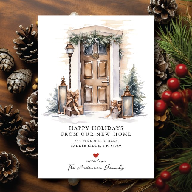 Holiday Eintritt in New Zuhause Moving Ankündigung (Von Creator hochgeladen)