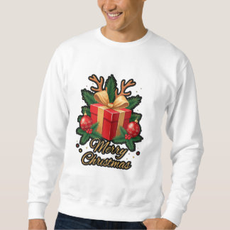 "Holiday Elegance: Geschenke, Bäume & Rentier Deli Sweatshirt
