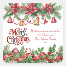 Holiday Elegant Soft Merry Christmas Party