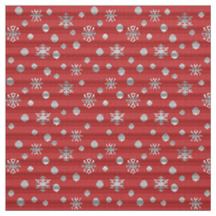 Holiday Fabric Weihnachtswolle Print Fabrics Custo Stoff
