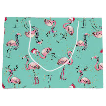 Holiday Flamingos Weihnachtsmannmütze Weihnachtssc
