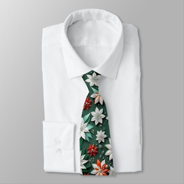 Holiday Florals Halsband Krawatte (Gebunden)