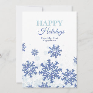 Holiday Flurries Urlaubskarte Feiertagskarte