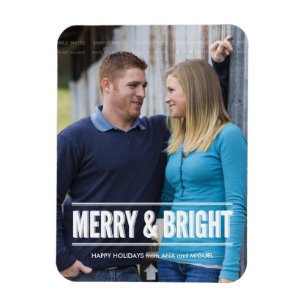 Holiday Foto Magnete Personalisiert Weihnachten