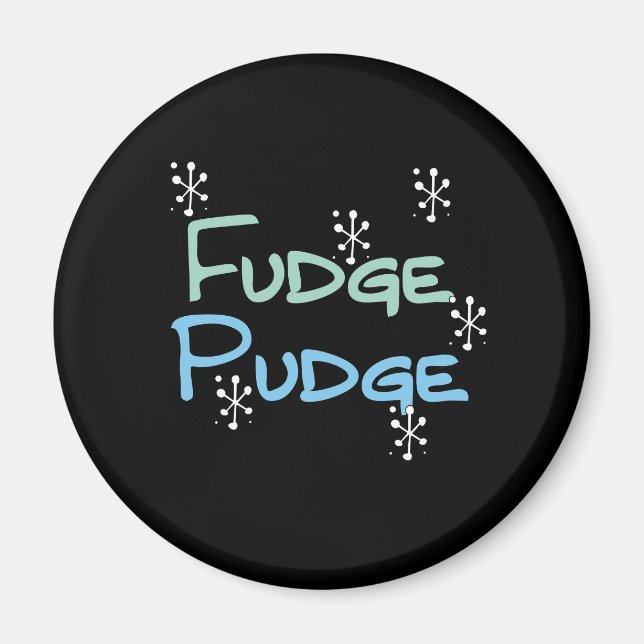 Holiday Fudge Pudge Magnet (Vorne)