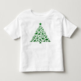 Holiday Fun Dinosaur Weihnachten Kleinkind T-shirt