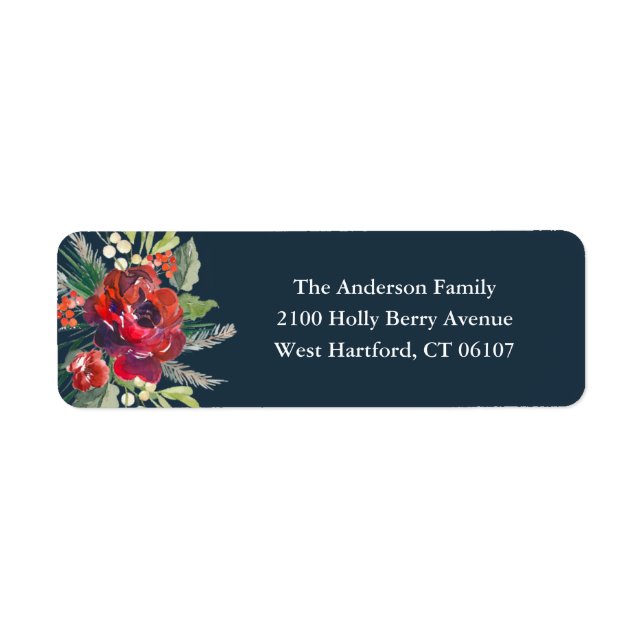 Holiday Garden Address Labels (Vorne)