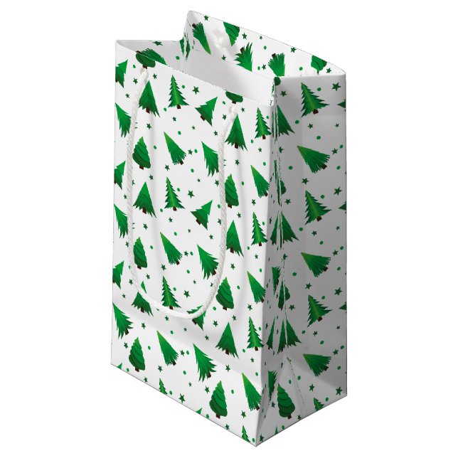 Holiday Gift Bag Kleine Geschenktüte (Vorderseite Schrägansicht)