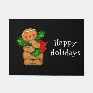 Holiday Gingerbread Man Doormat Fußmatte