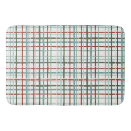 Holiday Gingham - Friedlich Badematte