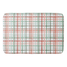 Holiday Gingham - fröhlich Badematte
