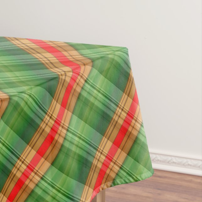 Holiday Green Kariert Tischdecke (Beispiel)