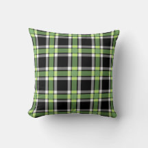Holiday Green und Black Moderne Weihnachten Karier