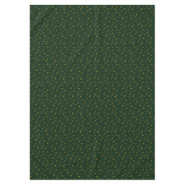Holiday Green Yellow Stripe Star Christmas  Tischdecke
