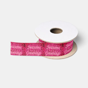Holiday Greeting Satinband