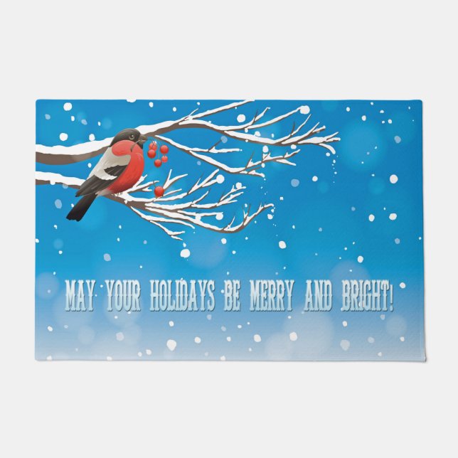 Holiday Greetings Fußmatte (Vorderseite)