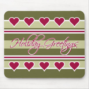 Holiday Greetings mousepad