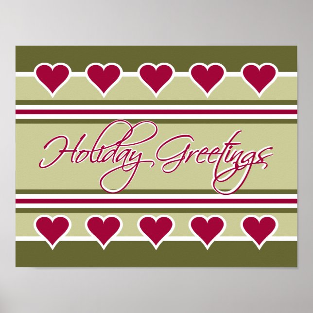 Holiday Greetings Poster (Vorne)
