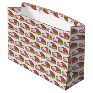 Holiday Ham Weihnachtsabend Feinschmecker Hams Ges Große Geschenktüte