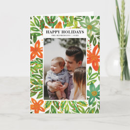 Holiday & Handgemalte Blume Grußkarten Feiertagskarte