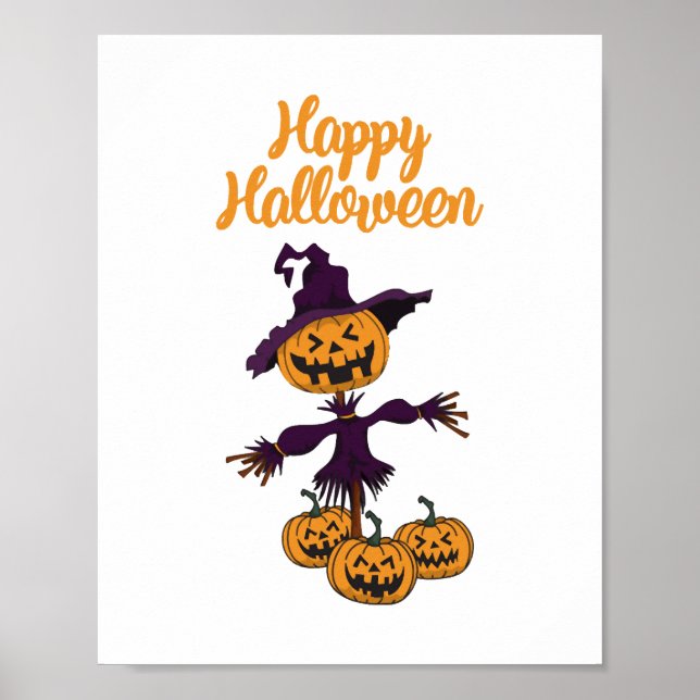 Holiday Hippo Halloween Hexo Hippo Poster (Vorne)