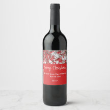 Holiday Holries Food & Beverage Label Set