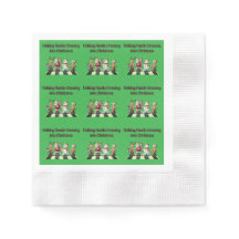 Holiday Hustle Crossing in Weihnachts-Papier