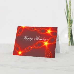 Holiday Jewels Fraktal Card Feiertagskarte