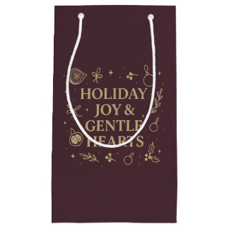 Holiday Joy Gift Bag Kleine Geschenktüte