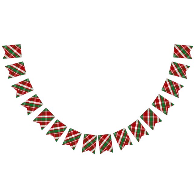 Holiday Kariert Banner Flags (Alle)