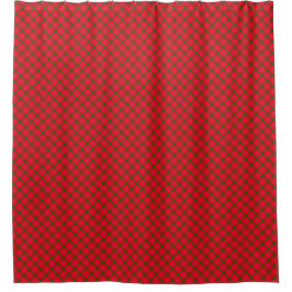 Holiday Kariert Christmas Tartan Duschvorhang