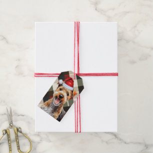 Holiday Kariert Lakeland Terrier Dog Lover Weihnac Geschenkanhänger