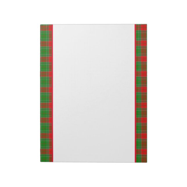 Holiday Kariert Notepad Notizblock (Rotiert)