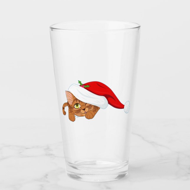 Holiday Kitten Glas (Vorderseite)