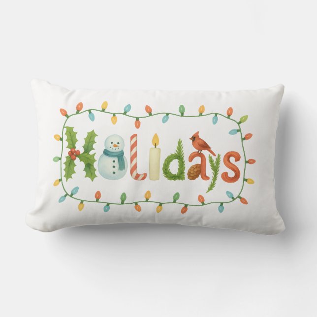 Holiday Lendenkissen (Vorderseite)