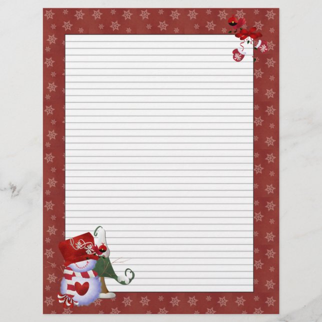 Holiday Letterhead (Vorderseite)