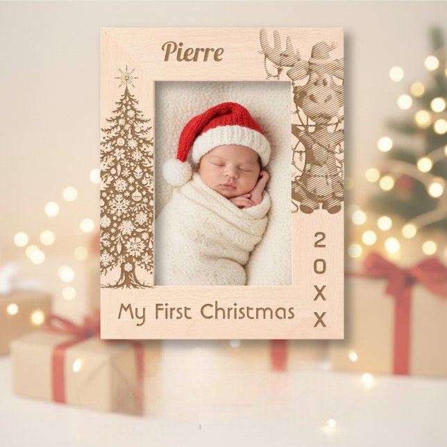 Holiday Lights Moose Geätzte Rahmen (Von Creator hochgeladen)