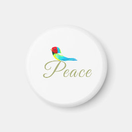 Holiday Little Bird  Messenger of Peace Magnet