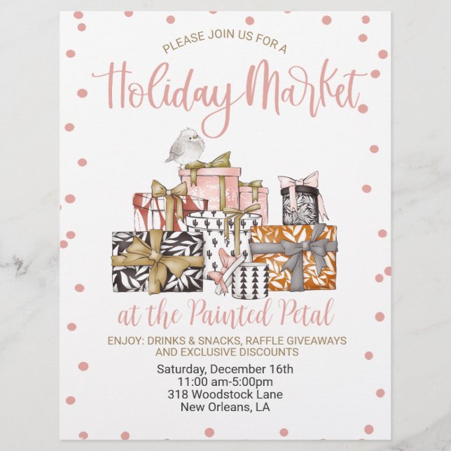 Holiday Market Flyer (Vorne)