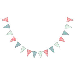 Holiday Mid Mod Triangle Bunt-Banner Wimpelkette