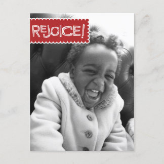 Holiday Mistletoe Foto Postkarte