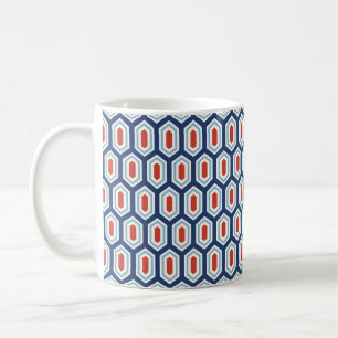 Holiday Modern Geometric Pattern Kaffeemaschine Ta Kaffeetasse