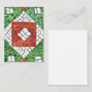 HOLIDAY MOSAIC 3.5x2.5 - Flachbildschirm / Vertika Mitteilungskarte