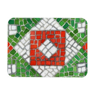 HOLIDAY MOSAIC 3x4 Flexible Magnet