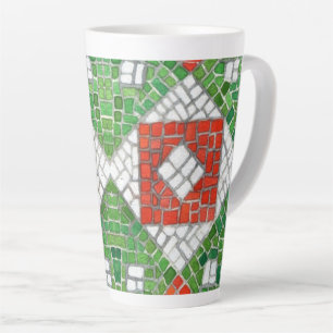 HOLIDAY MOSAIC Tall Latte Tasse