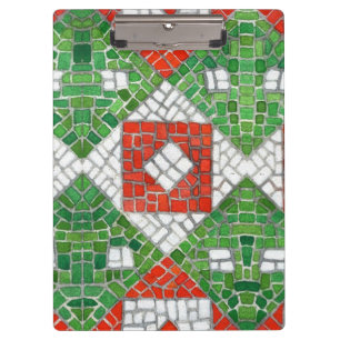 HOLIDAY MOSAIC-Zwischenablage Klemmbrett