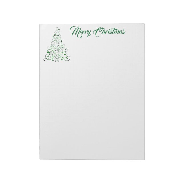 Holiday Notepad Extravagante Struktur Notizblock (Rotiert)