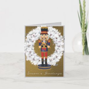 Holiday Nutcracker Feiertagskarte