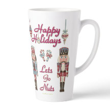 Holiday Nutcracker Lasse Nuts Latte Tasse