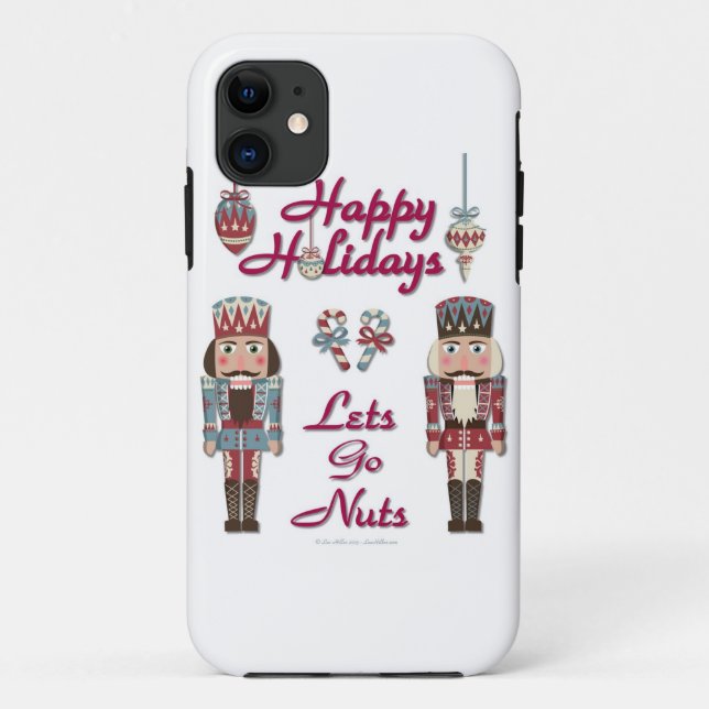 Holiday Nutcracker Lets Go Nuts Case-Mate iPhone Hülle (Rückseite)